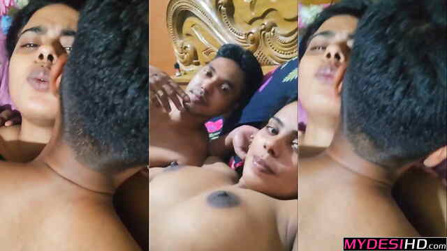 Passionate Missionary Sex with Hot Girlfriend – Real Amateur Couple